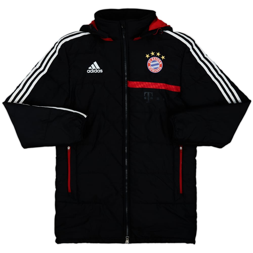 2012-13 Bayern Munich adidas Padded Bench Coat - 5/10 - (XL.Boys)