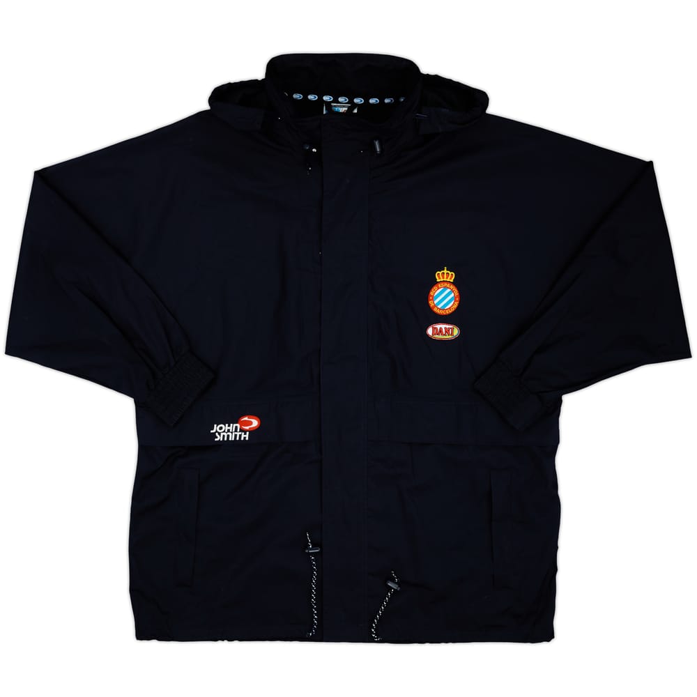 1999-00 Espanyol John Smith Hooded Rain Jacket - 8/10 - (L)