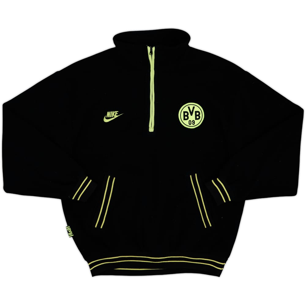1996-97 Borussia Dortmund Nike 1/4 Zip Fleece Top - 8/10 - (S)