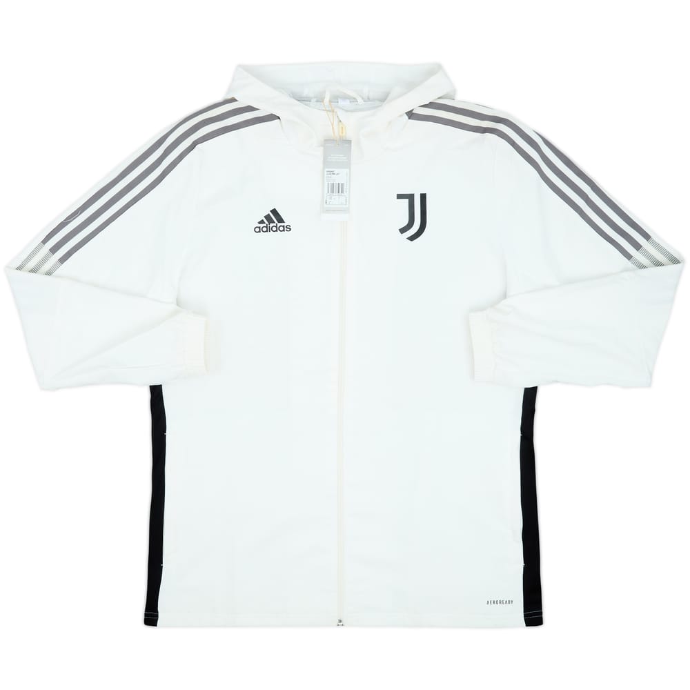 2021-22 Juventus adidas Hooded Track Jacket (L)