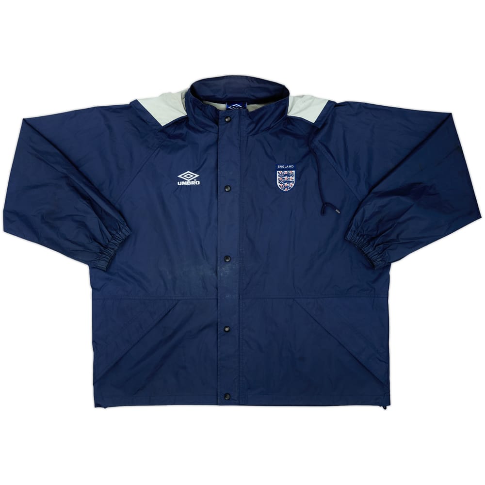 2000-02 England Umbro Hooded Rain Jacket - 5/10 - (XXL)