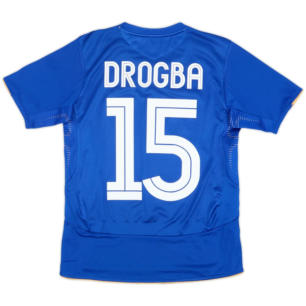 2005-06 Chelsea Centenary Home Shirt Drogba #15 - 6/10 - (L.Boys)