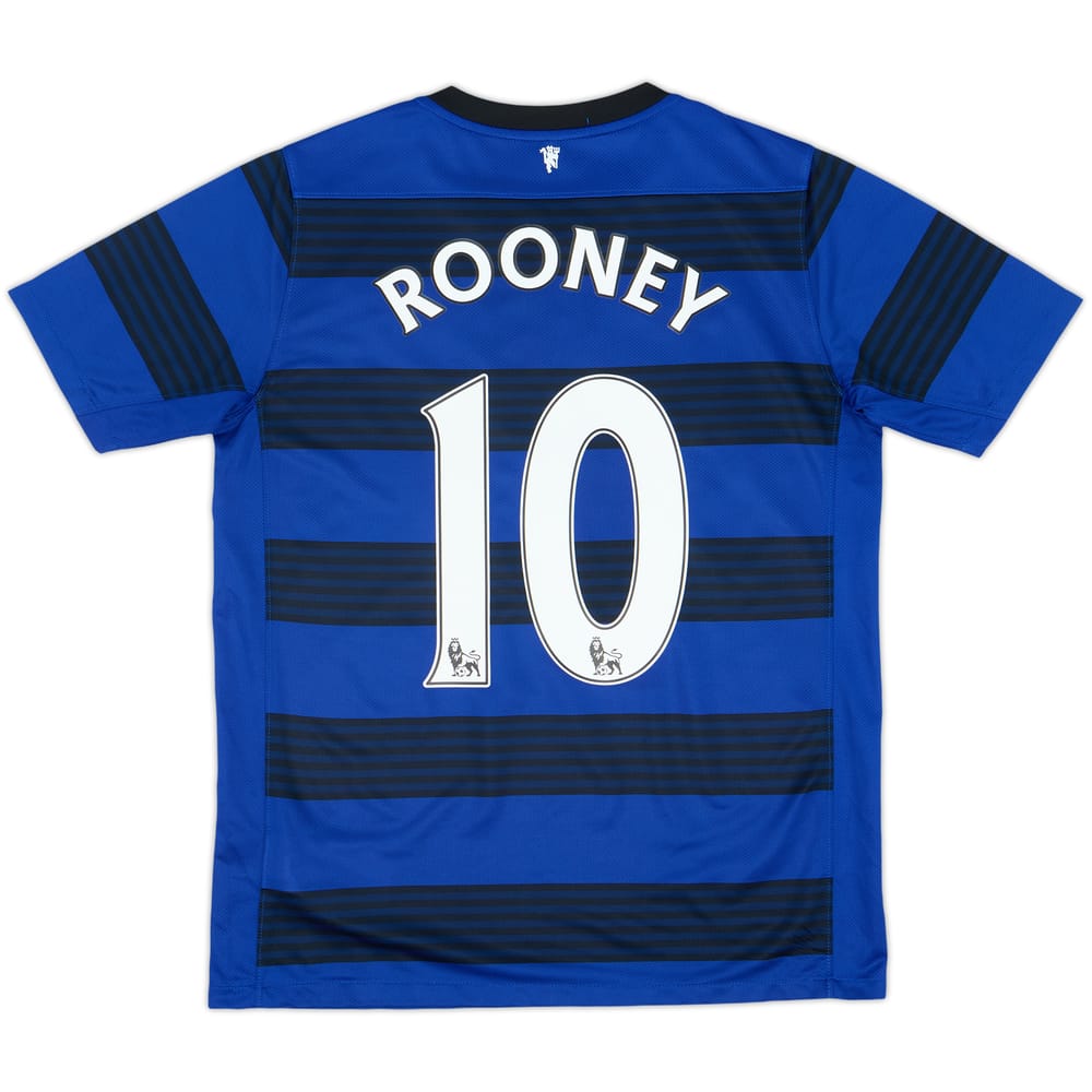 2011-13 Manchester United Away Shirt Rooney #10 - 8/10 - (XL.Boys)