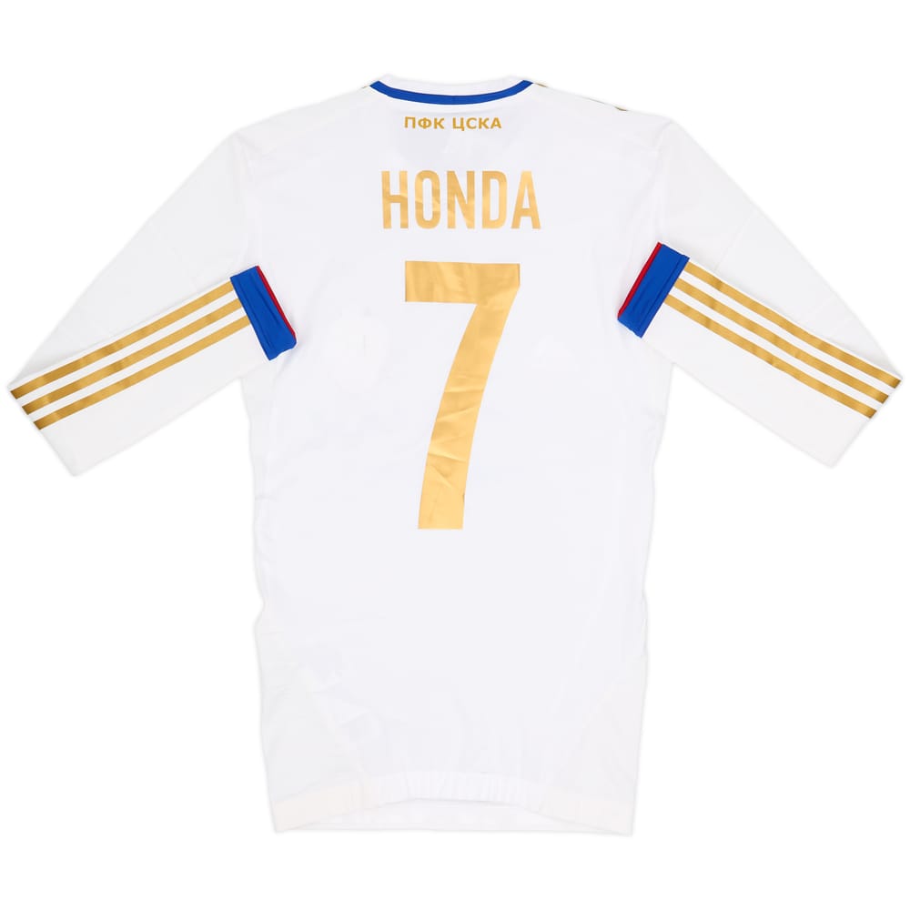 Camiseta TechFit de visitante de manga larga versión jugador europea del CSKA Moscow 2012-13 Honda #7 (S)