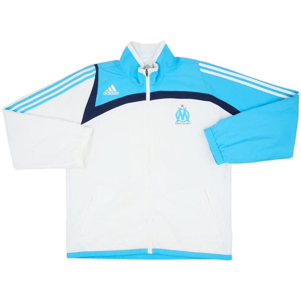 2007-08 Olympique Marseille adidas Track Jacket - 4/10 - (L/XL)