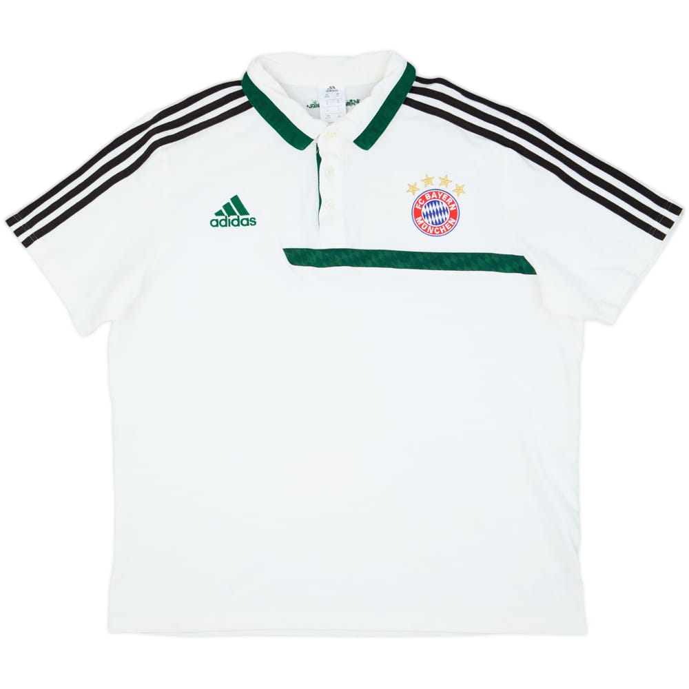 2013-14 Bayern Munich adidas Polo Shirt - 8/10 - (XL)
