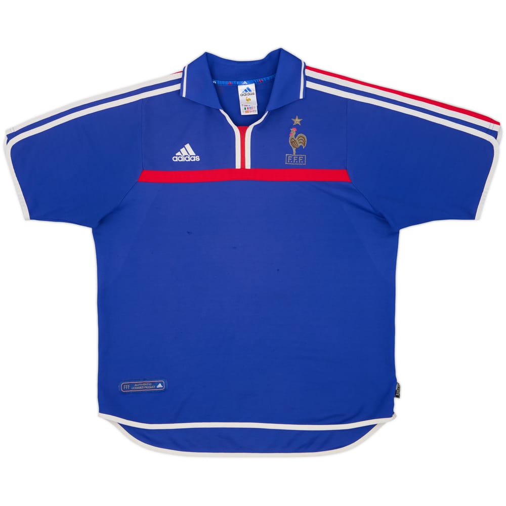 2000-02 France Home Shirt - 5/10 - (L)