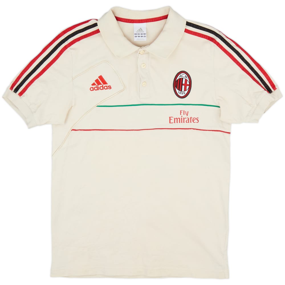 2012-13 AC Milan adidas Polo Shirt - 4/10 - (M)