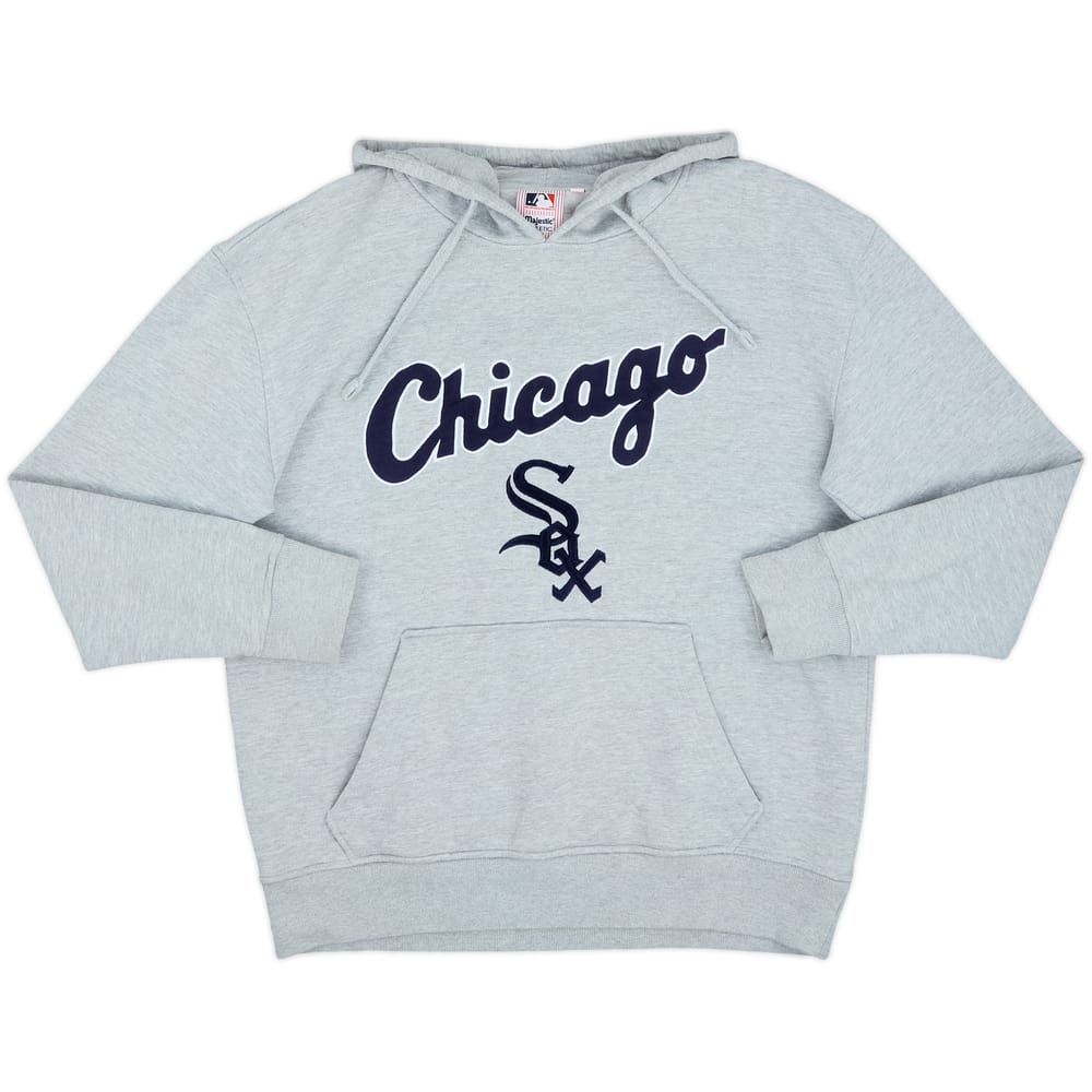 2000s Chicago White Sox Majestic Hooded Sweat Top - 8/10 - (L)