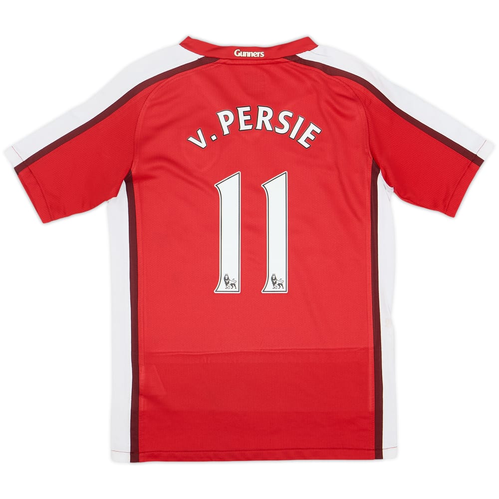 2008-10 Arsenal Home Shirt v.Persie #11 - 8/10 - (S.Boys)
