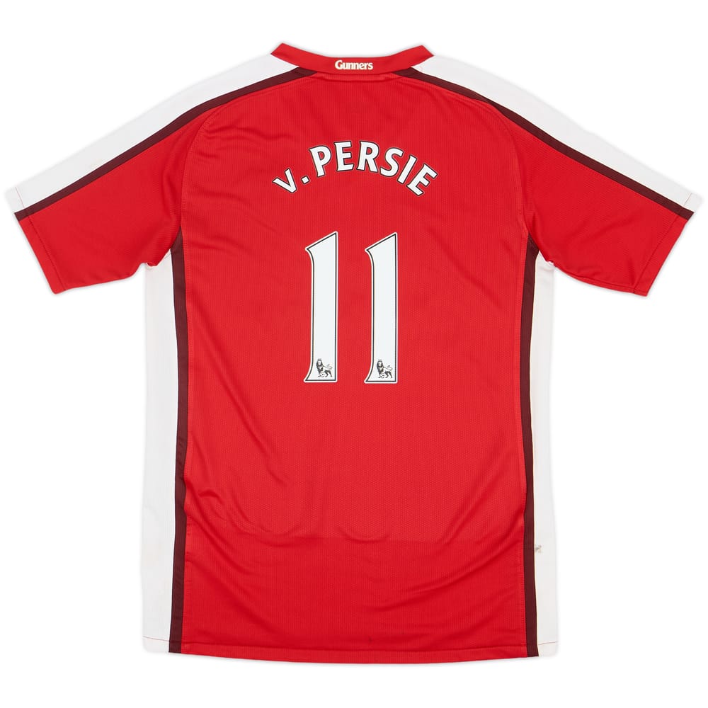 2008-10 Arsenal Home Shirt v.Persie #11 - 8/10 - (L.Boys)