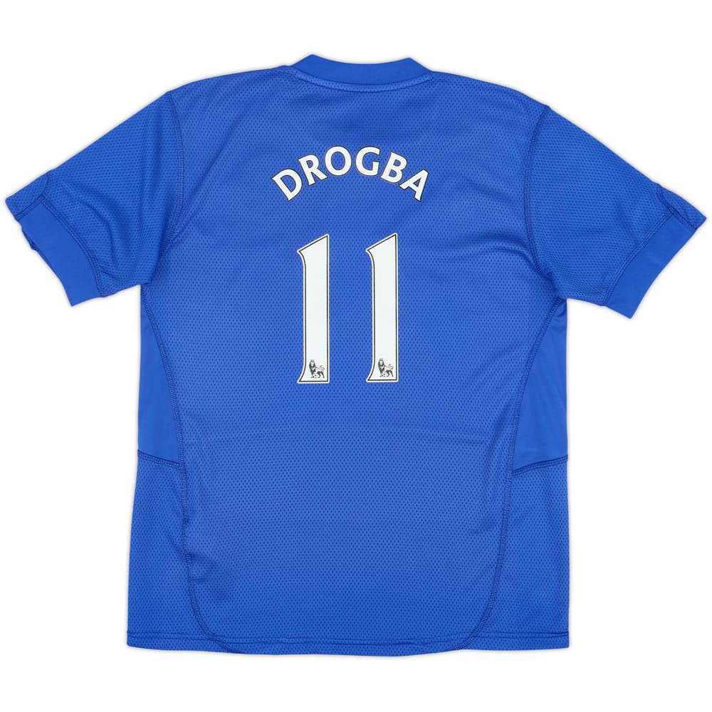 2009-10 Chelsea Home Shirt Drogba #11 - 8/10 - (L.Boys)