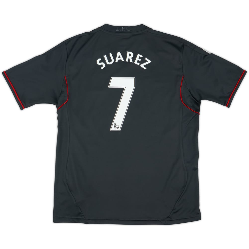 2011-12 Liverpool Away Shirt Suarez #7 - 7/10 - (M.Boys)