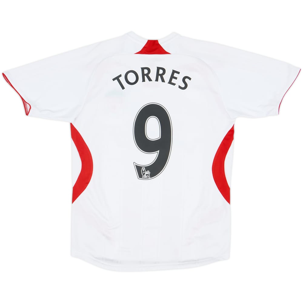 2007-08 Liverpool Away Shirt Torres #9 - 6/10 - (L.Boys)
