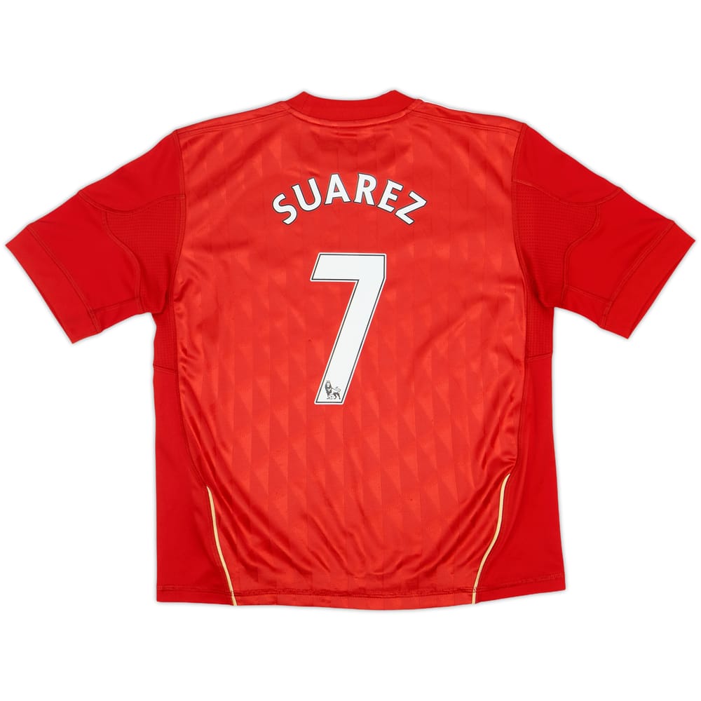 2010-12 Liverpool Home Shirt Suarez #7 - 10/10 - (S.Boys)