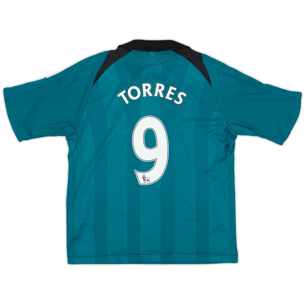 2008-09 Liverpool Third Shirt Torres #9 - 8/10 - (XS.Boys)