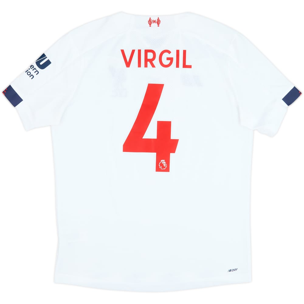 2019-20 Liverpool Away Shirt Virgil #4 - 8/10 - (M)