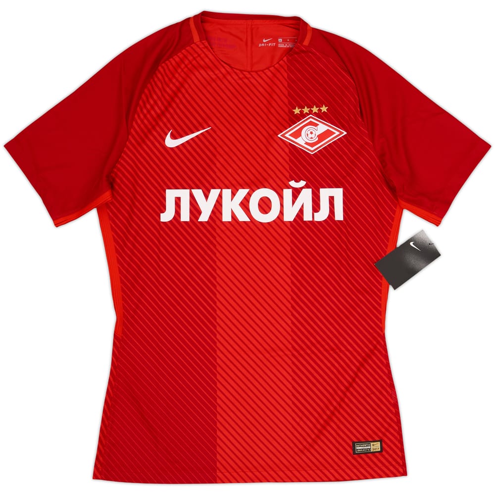 2017-18 Spartak Moscow Player Issue Home Shirt (M)