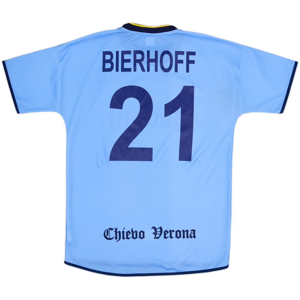2002-03 Chievo Verona Away Shirt Bierhoff #21 - 8/10 - (S)
