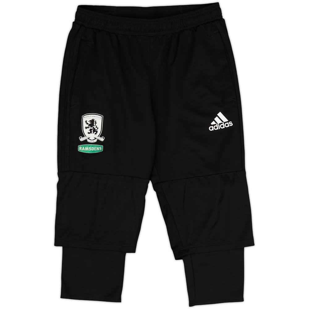 2017-18 Middlesborough adidas 3/4 Training Pants/Bottoms - 8/10 - (S)