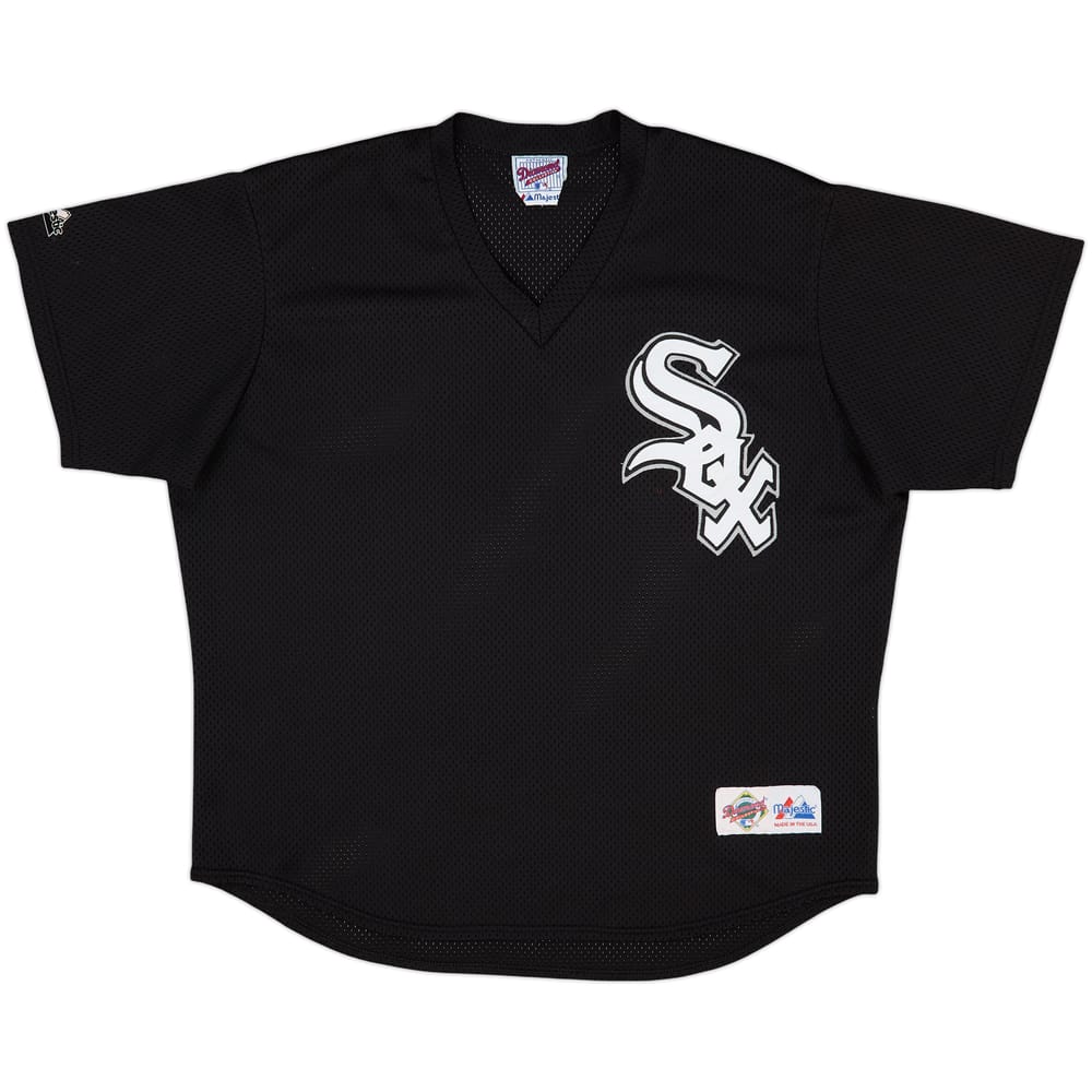 1990-95 Chicago White Sox Majestic Batting Practice Jersey - 9/10 - (XXL)