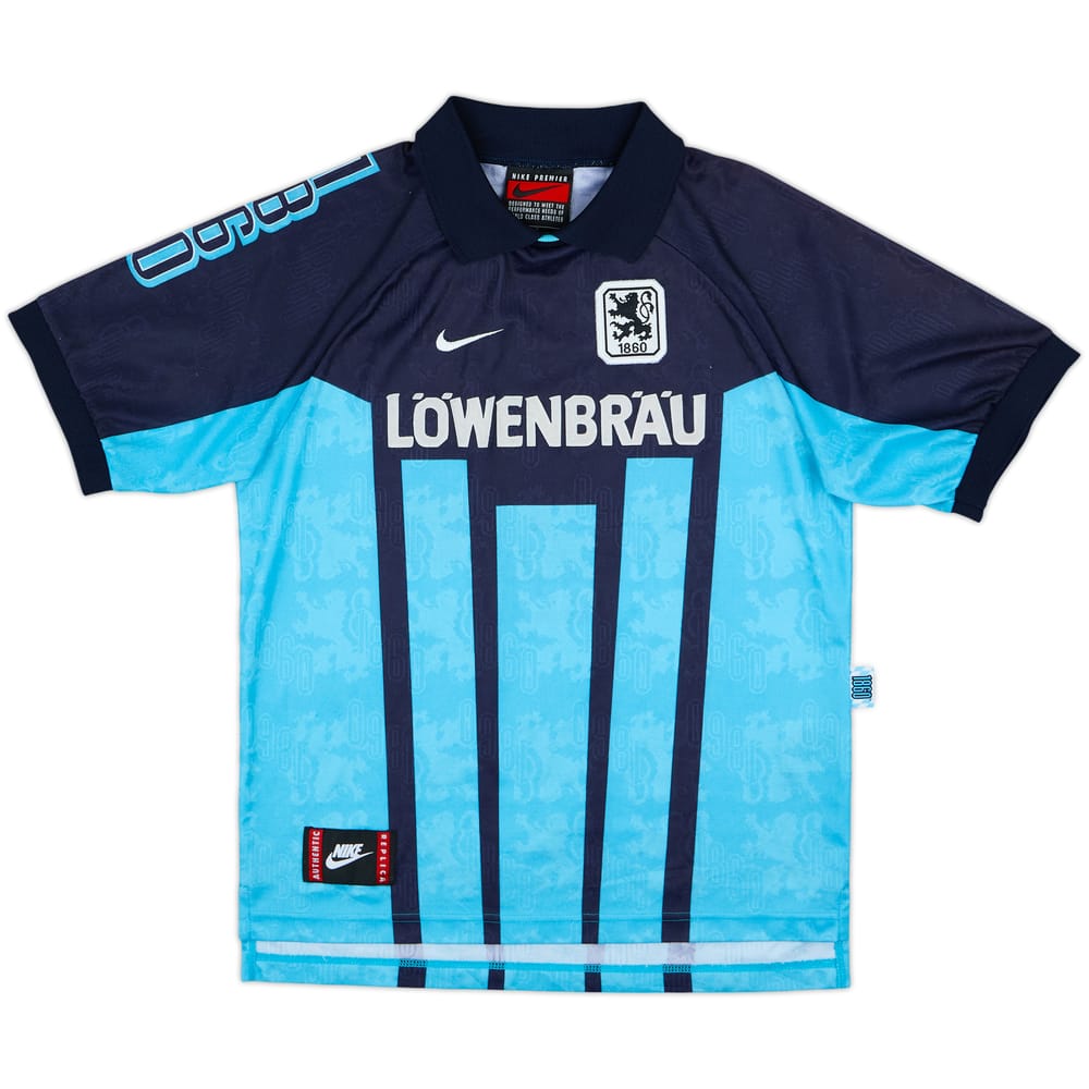 1996-97 1860 Munich Away Shirt - 9/10 - (L.Boys)