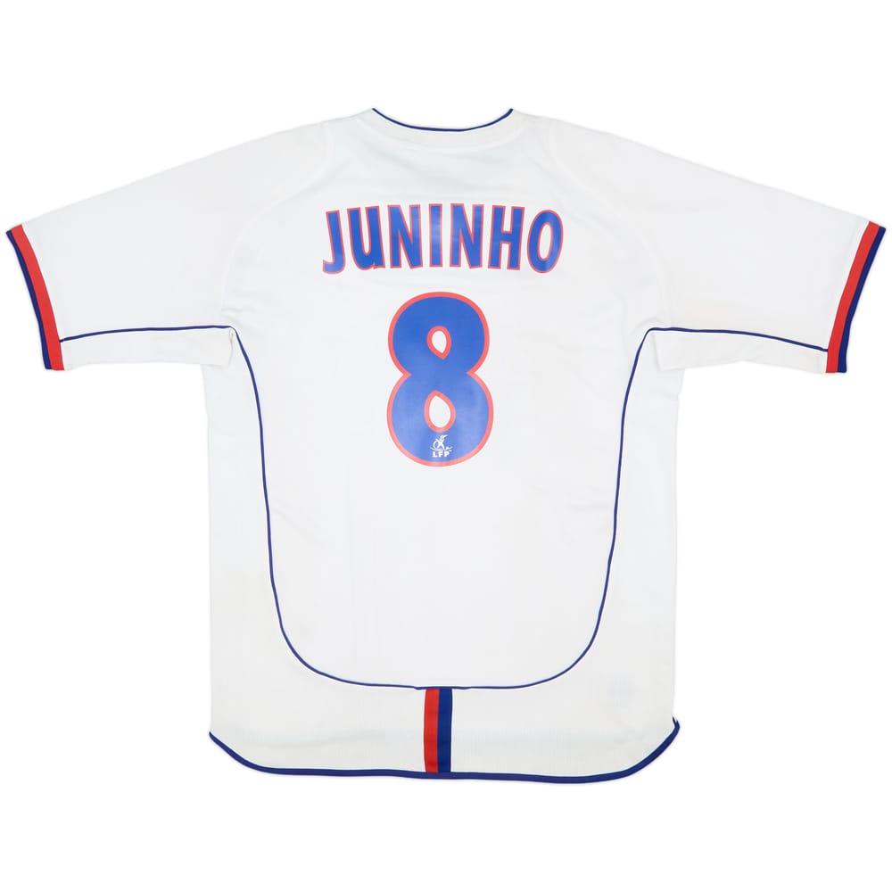 2003-04 Lyon Home Shirt Juninho #8 - 6/10 - (XL)