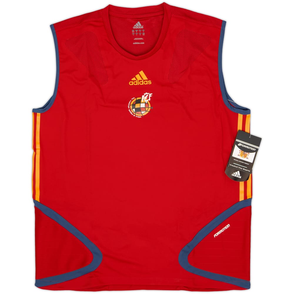 2004-06 Spain Player Issue adidas Training Vest (M/L)