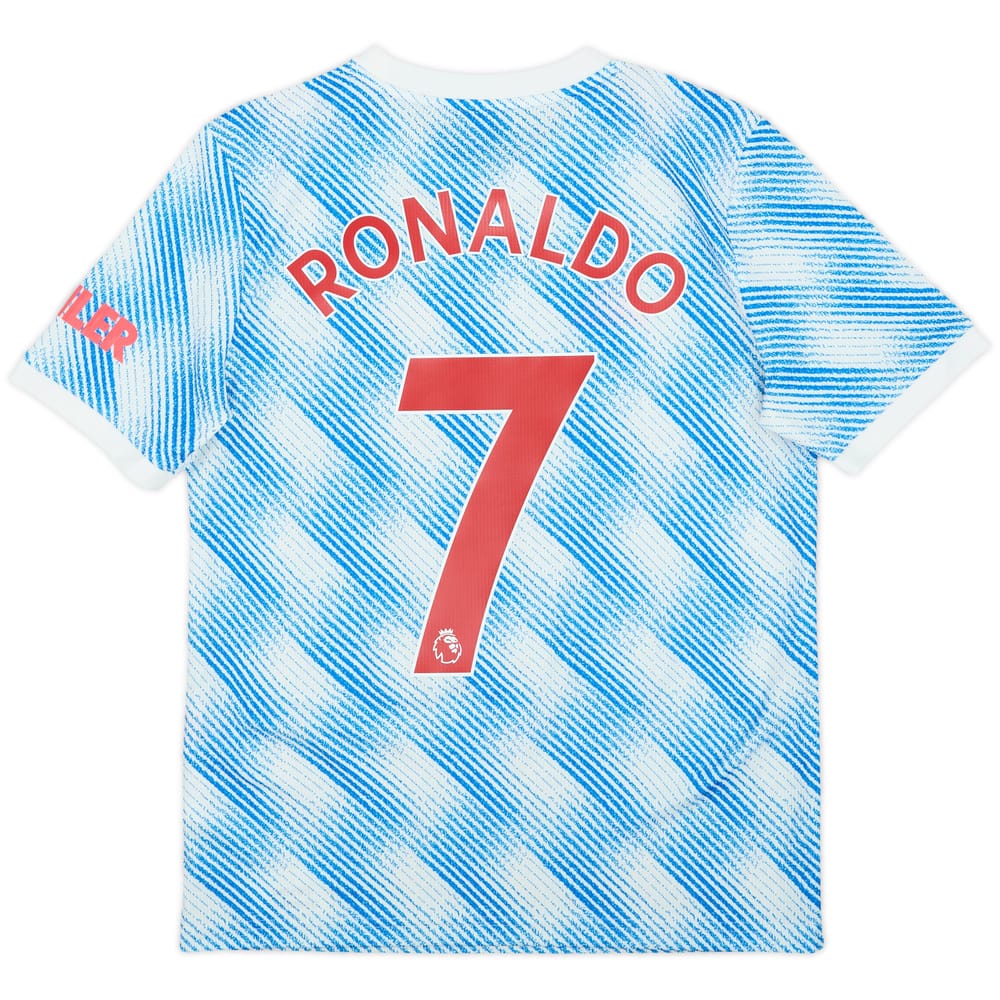 2021-22 Manchester United Away Shirt Ronaldo #7 - 10/10 - (L.Boys)