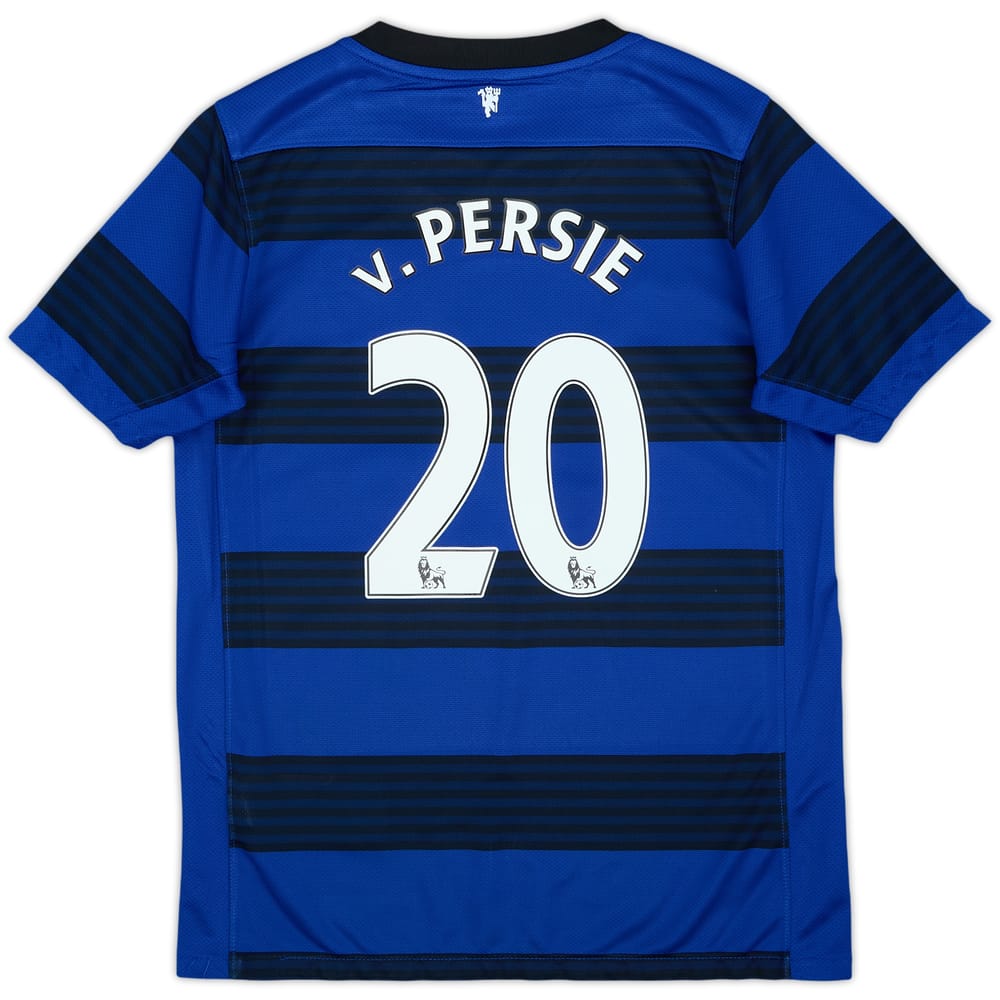 2011-13 Manchester United Away Shirt v.Persie #20 - 8/10 - (M.Boys)