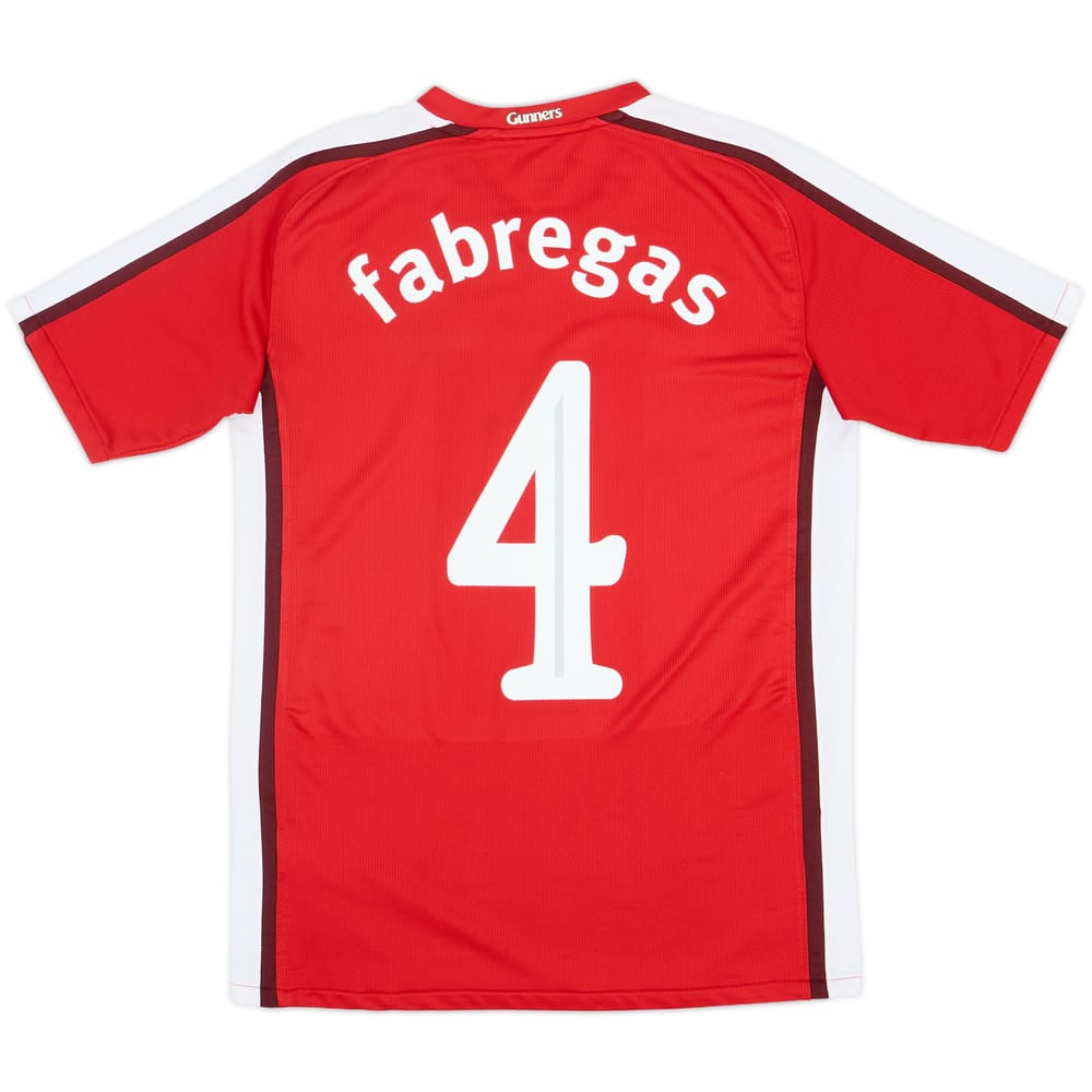 2008-10 Arsenal Home Shirt Fabregas #4 - 8/10 - (XL.Boys)