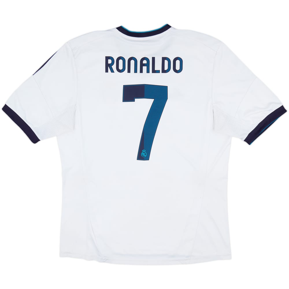 2012-13 Real Madrid Home Shirt Ronaldo #7 - 4/10 - (XL)