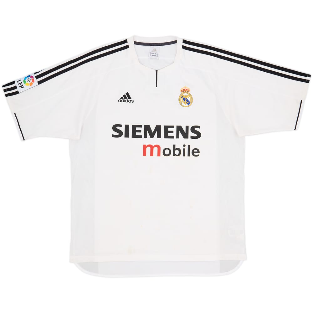 2003-04 Real Madrid Home Shirt - 5/10 - (L)