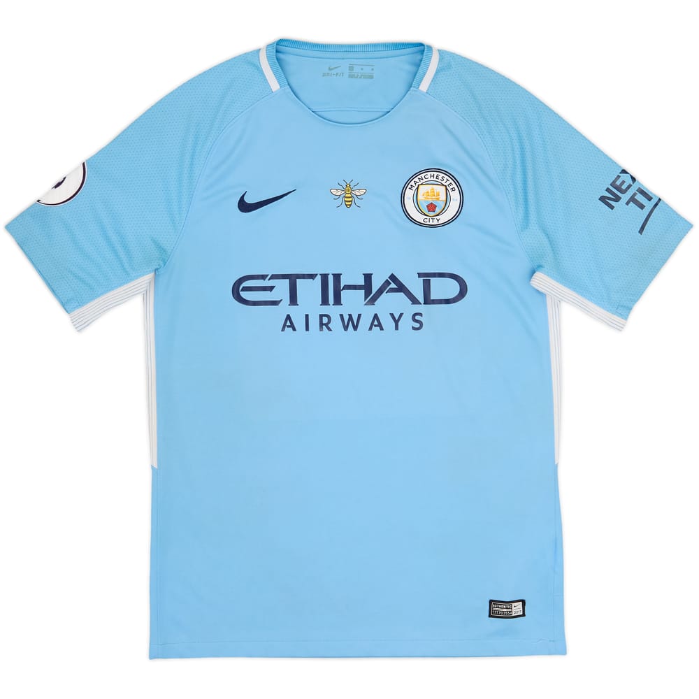 2017-18 Manchester City Home Shirt - 5/10 - (M)