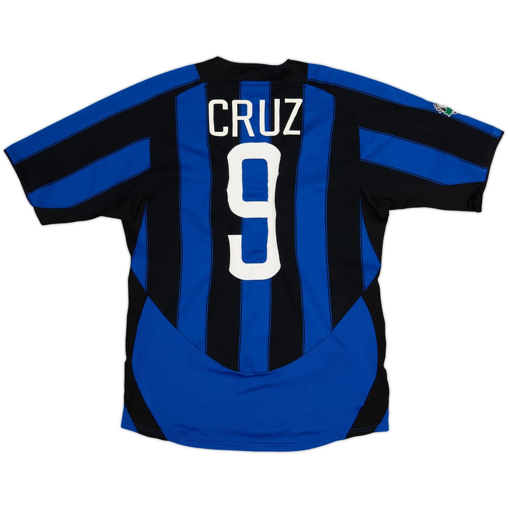 2003-04 Inter Milan Home Shirt Cruz #9 - 5/10 - (S)