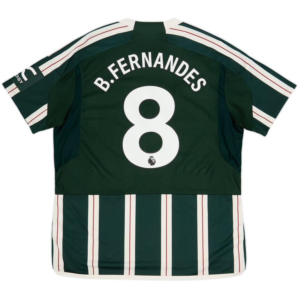 2023-24 Manchester United Away Shirt B.Fernandes #8 - 7/10 - (XL)