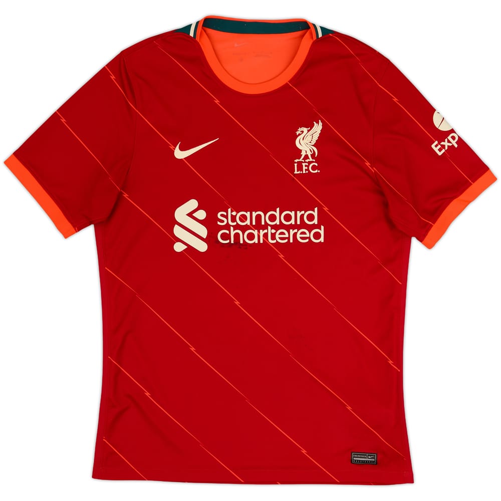 2021-22 Liverpool Home Shirt - 4/10 - (M)
