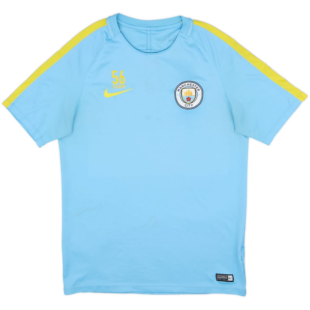 2016-17 Manchester City Academy Player Issue Nike Training Shirt #56 - 4/10 - (M)