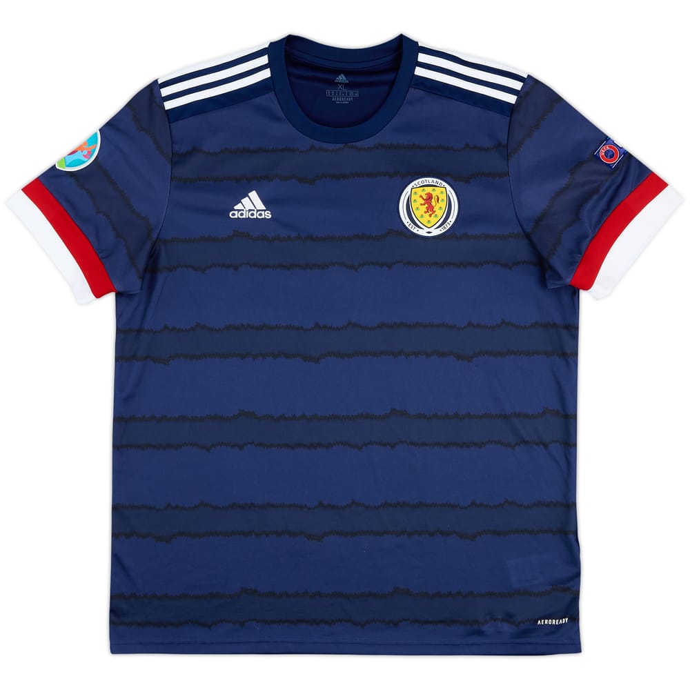 2020-22 Scotland Home Shirt - 10/10 - (XL)