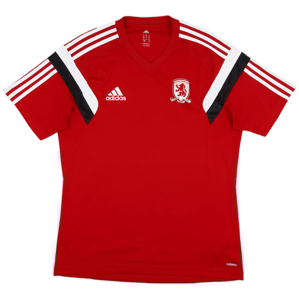2014-15 Middlesborough adizero Training Shirt - 9/10 - (L)