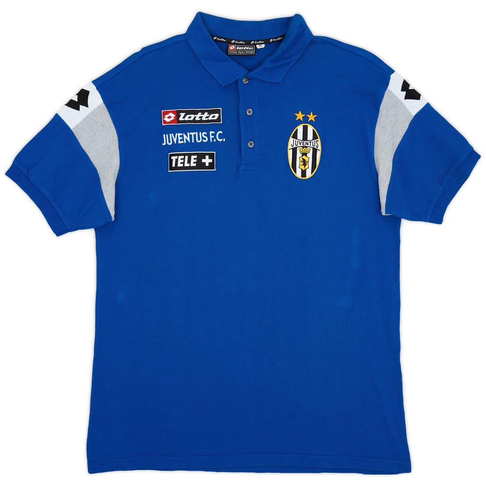 2000-01 Juventus Lotto Polo Shirt - 9/10 - (XL)