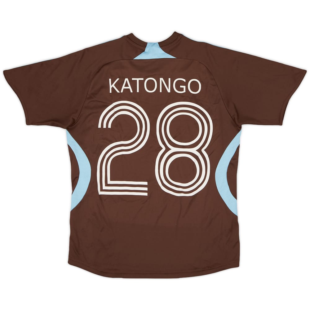 2007-08 Brondby Away Shirt Katongo #28 - 6/10 - (XL.Boys)