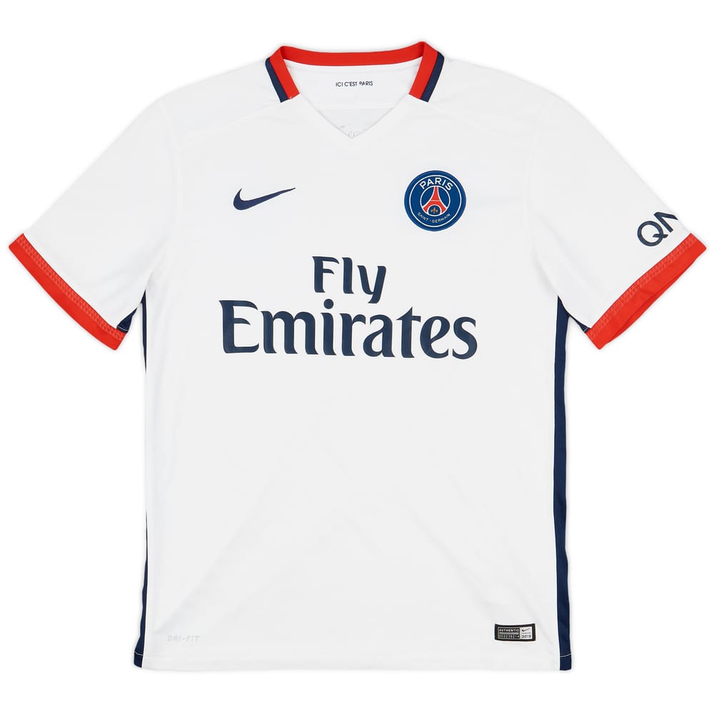 2015-16 Paris Saint-Germain Away Shirt - 8/10 - (M)