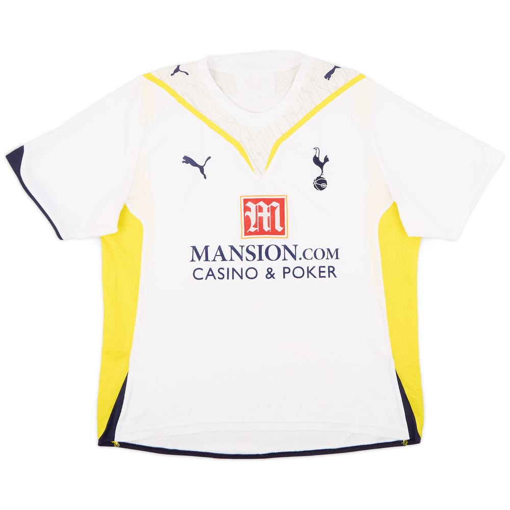 2009-10 Tottenham Home Shirt #7 - 4/10 - (XL)