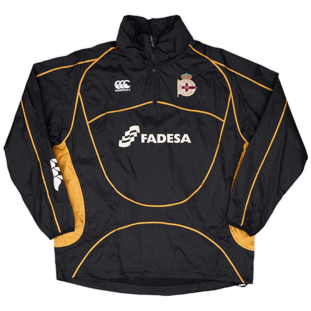 2007-08 Deportivo Canterbury 1/4 Zip Rain Jacket - 7/10 - (L)