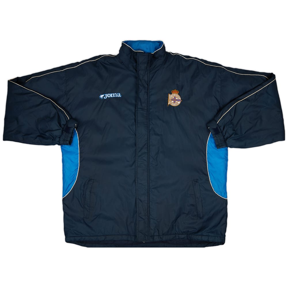2001-02 Deportivo Joma Padded Bench Coat - 7/10 - (XXL)