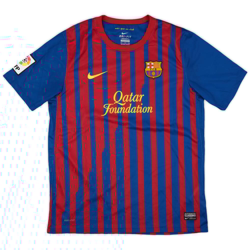 2011-12 Barcelona Home Shirt - 9/10 - (XL.Boys)