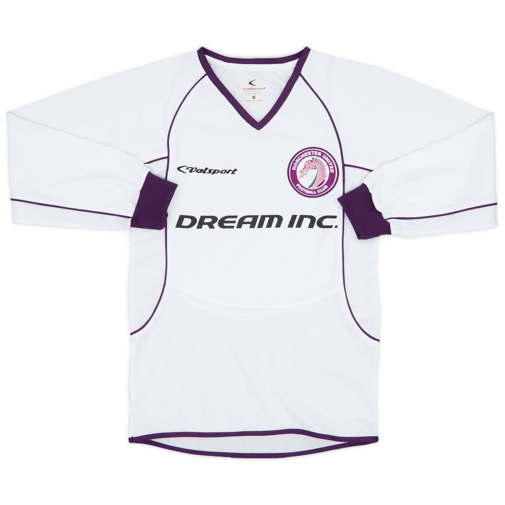 2004-05 Harchester United Away L/S Shirt - 9/10 - (Women's S)