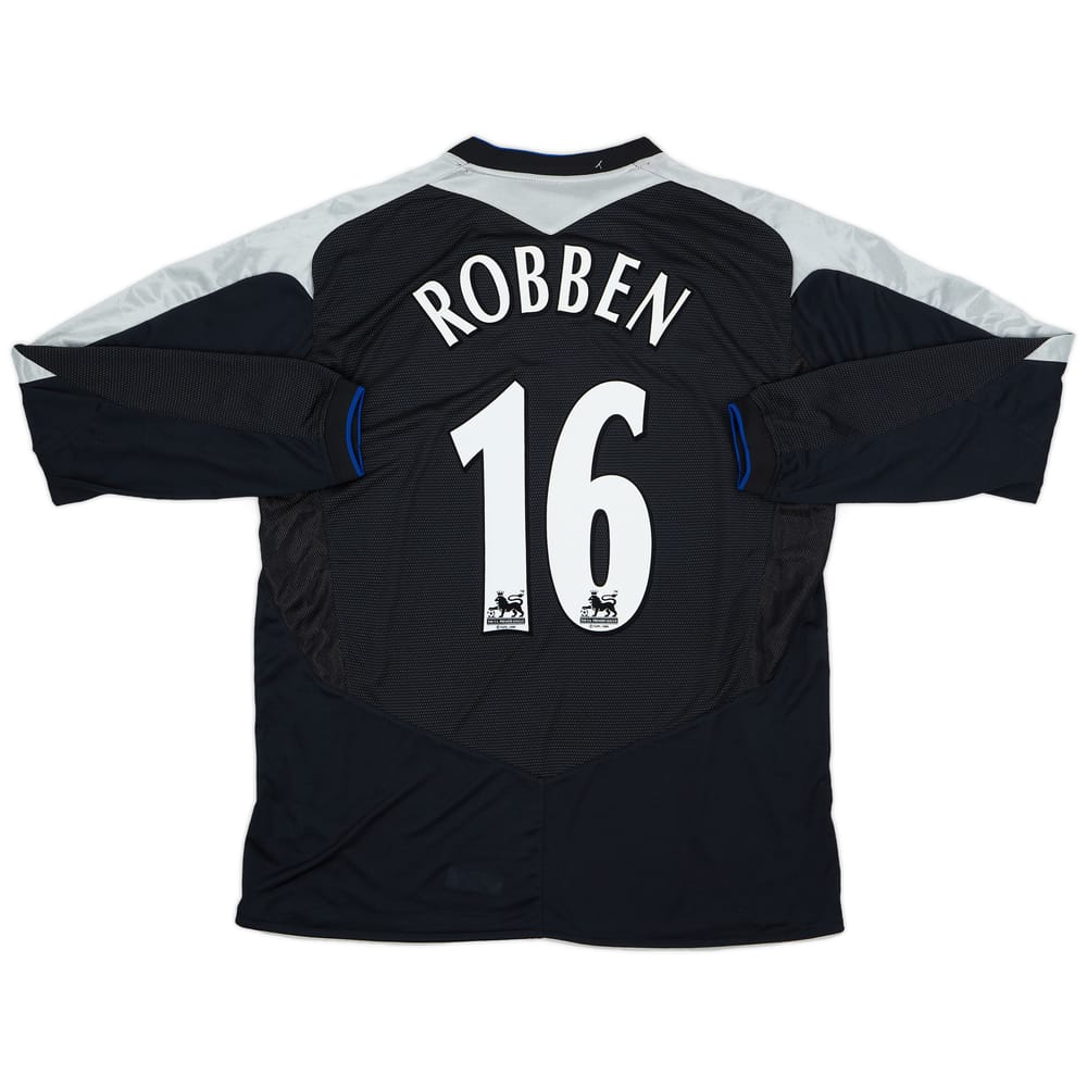 2004-05 Chelsea Away L/S Shirt Robben #16 (XL)