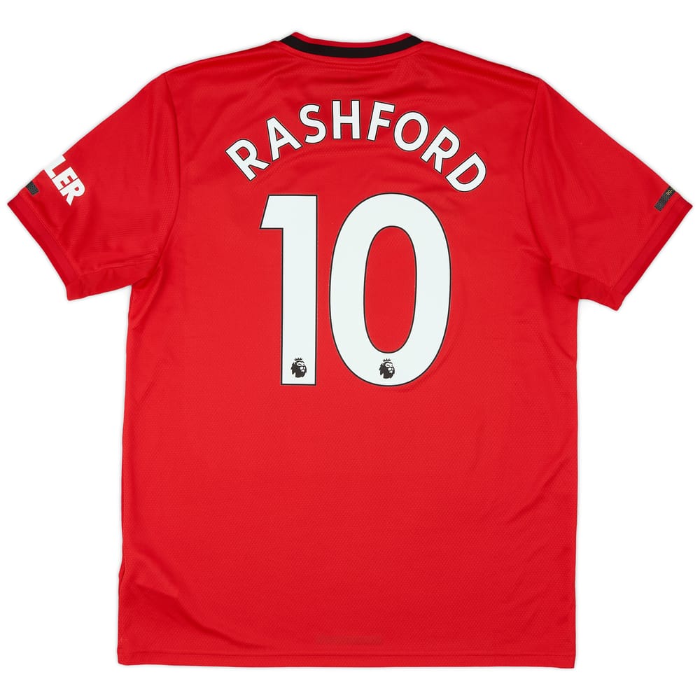2019-20 Manchester United Home Shirt Rashford #10 - 10/10 - (L)